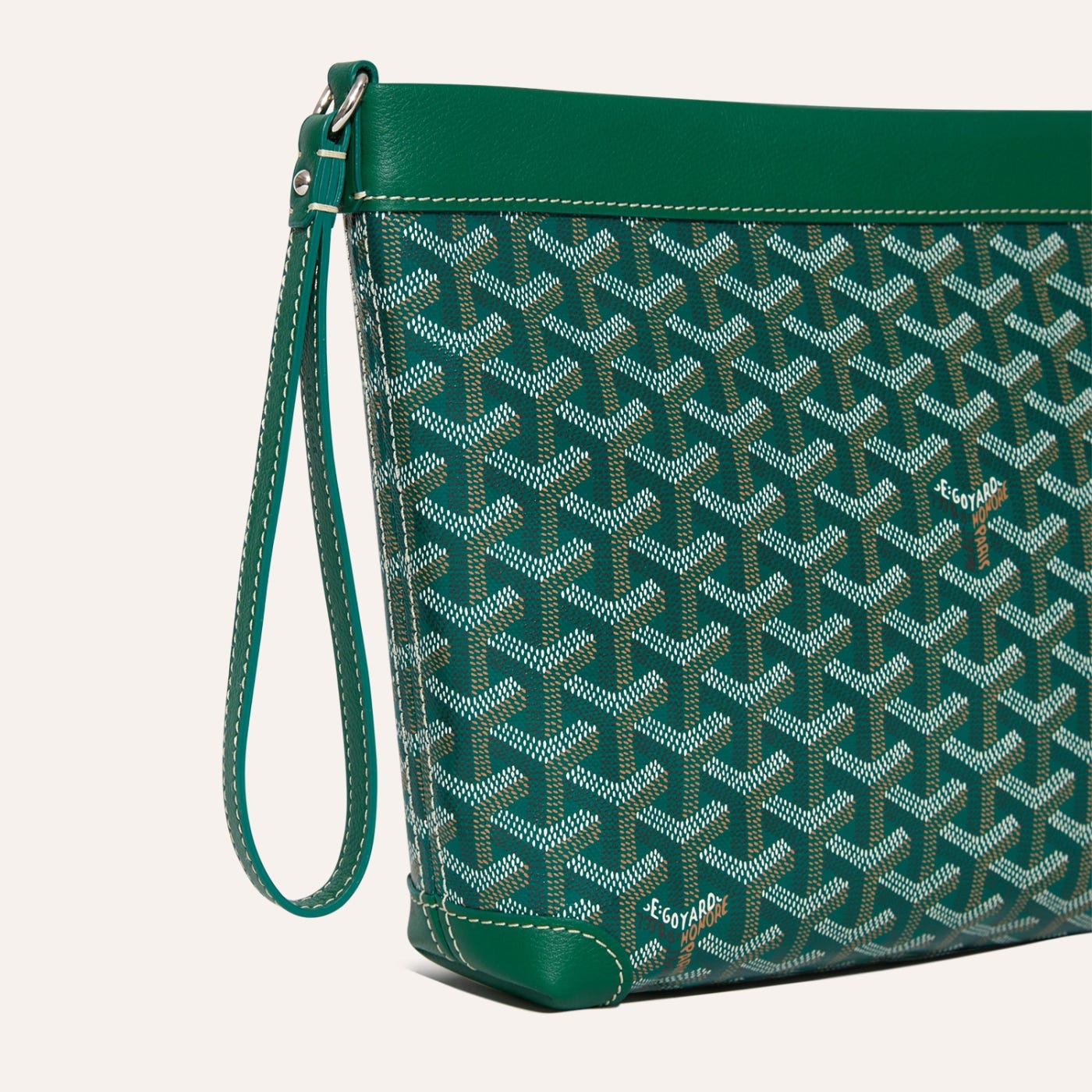 Goyard Conti Pouch Green - Image 3